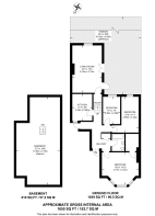 Floorplan area for info only, not for £/sq. ft valuation