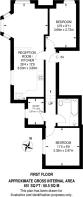 Floorplan area for info only, not for £/sq. ft valuation