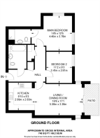 Floorplan area for info only, not for £/sq. ft valuation