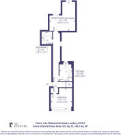 Flat 2, 140 Chatsworth Road, London, E5 0LT-Floorp