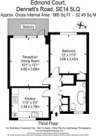 Flat 44 Edmond Court, Dennett's Road, London, SE14