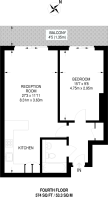 Floorplan area for info only, not for £/sq. ft valuation