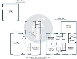 1 Old School Mead, Alcester - all floors