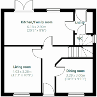 Woodpecker Way - ground floor