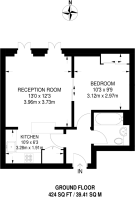 Floorplan area for info only, not for £/sq. ft valuation