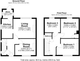 72 Pitman Avenue, Trowbridge - all floors.JPG