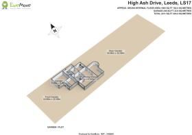 3D Garden and floorplan
