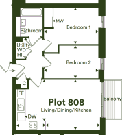 Plot floorplan