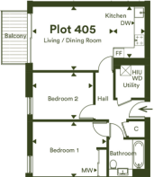 Plot floorplan