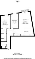 Floorplan area for info only, not for £/sq. ft valuation