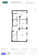 Floorplan area for info only, not for £/sq. ft valuation