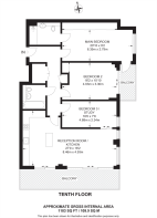 Floorplan area for info only, not for £/sq. ft valuation