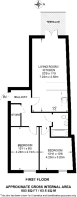 Floorplan area for info only, not for £/sq. ft valuation