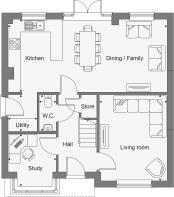 Dandara - Braeburn Fields - The Goodwood, Home 59 floorplan