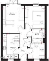 Floorplan of The Bedale