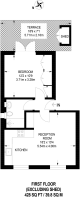 Floorplan area for info only, not for Â£/sq. ft valuation