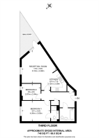 Floorplan area for info only, not for £/sq. ft valuation