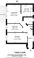 Floorplan area for info only, not for £/sq. ft valuation