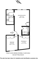 Floorplan area for info only, not for £/sq. ft valuation
