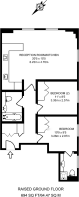 Floorplan area for info only, not for £/sq. ft valuation