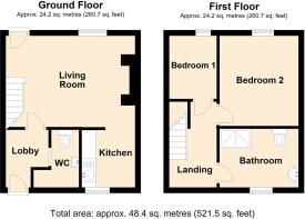 3 West End, Tanygrisiau - all floors.JPG