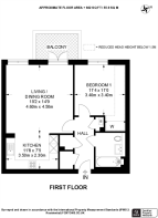 Floorplan area for info only, not for £/sq. ft valuation