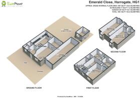 EweMove Harrogate 3D Plot Plan