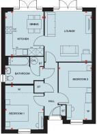 Belton floor plan SaxonGreen