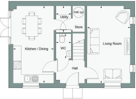 Dandara - Newington Green - The Lydford, Home 124 floorplan