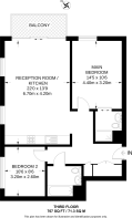 Floorplan area for info only, not for £/sq. ft valuation
