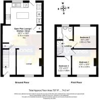 Floorplan - 54 Lansdowne Road Littlehampton BN17 6