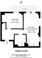 Floorplan area for info only, not for £/sq. ft valuation