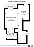 Floorplan area for info only, not for £/sq. ft valuation