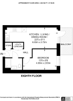 Floorplan area for info only, not for £/sq. ft valuation