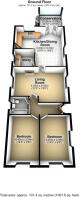 THE GABLES FLOOR PLAN 3D