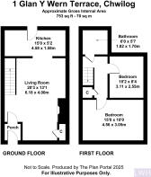 1 Glan Y Wern Terrace, Chwilog