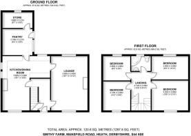 Floorplan Smithy Farm, Mansfield Road, Heath, Derb