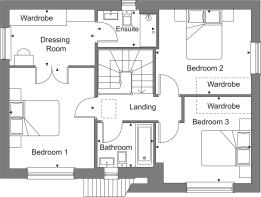 Dandara - Hawthorn Grove - The Buckley, Home 23 floorplan