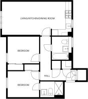 Flat 4, Harris Court