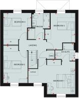 The Berney First Floor Floorplan