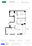 Floorplan area for info only, not for £/sq. ft valuation