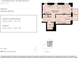 The Acer Apartments Plot F1904 - Floor Plan