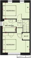 Fiddington Fields Kenley first floor plan