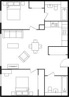 2-bed - 2B4P TYPE...
