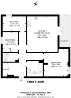 Floorplan area for info only, not for £/sq. ft valuation