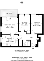 Floorplan area for info only, not for £/sq. ft valuation