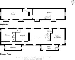 FLOOR PLAN - SCARTH COTTAGE, SCARTH ROAD, LUNCARTY