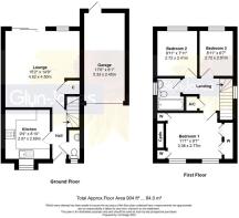 Floorplan - 47 Buttermere Way Littlehampton BN17 6