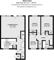 Floor plan showin...