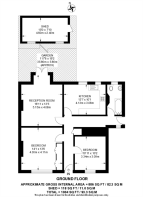 Floorplan area for info only, not for £/sq. ft valuation